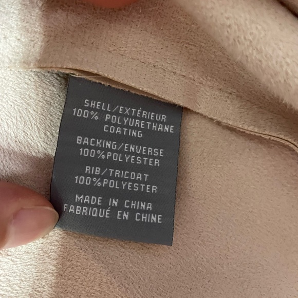 Bagatelle Faux Leather Drape Front Jacket - Women’s Medium - Picture 9 of 9